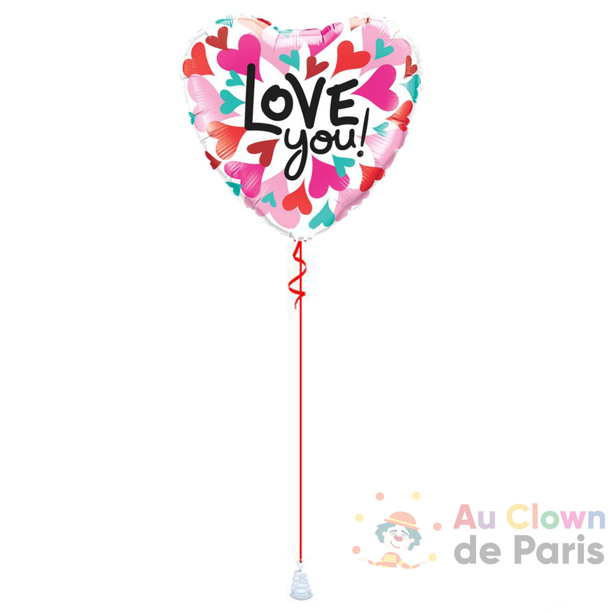 Ballons à l'hélium amour ballon n love