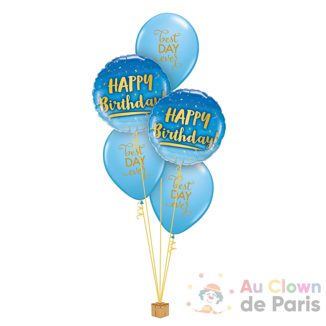 Ballon hélium Joyeux Anniversaire