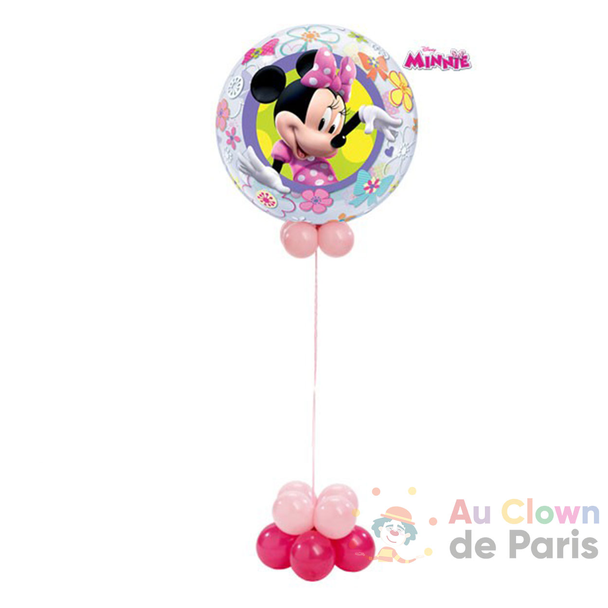 Ballon hélium Minnie - Au Clown de Paris
