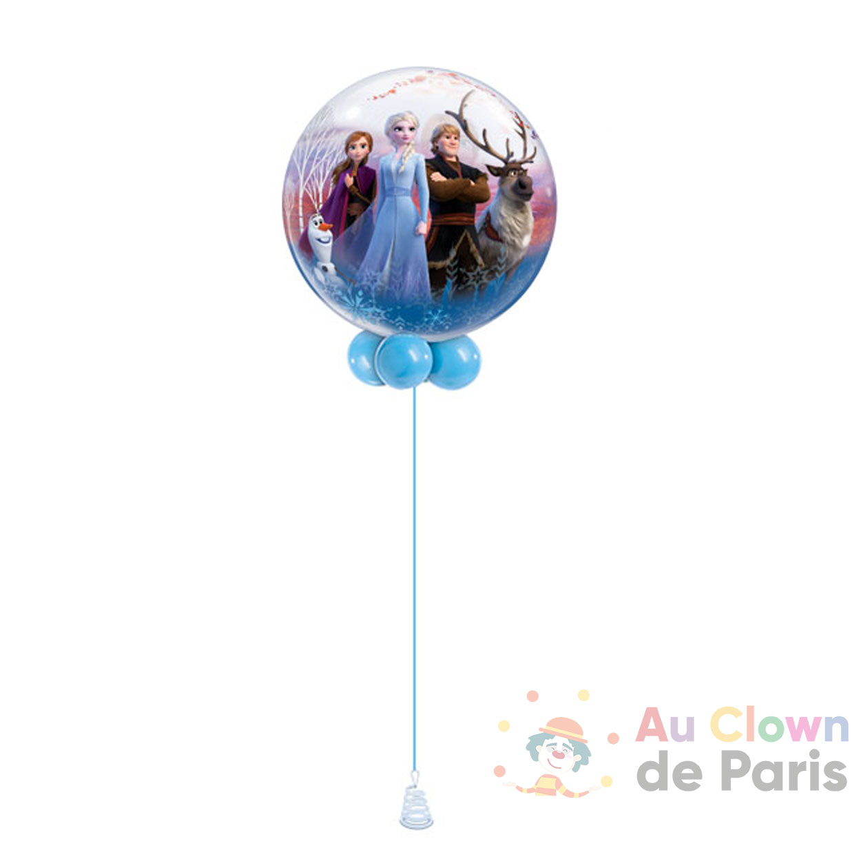 Ballon hélium Reine des Neiges - Au Clown de Paris
