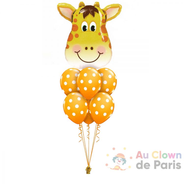 Bouquet de ballons Girafe