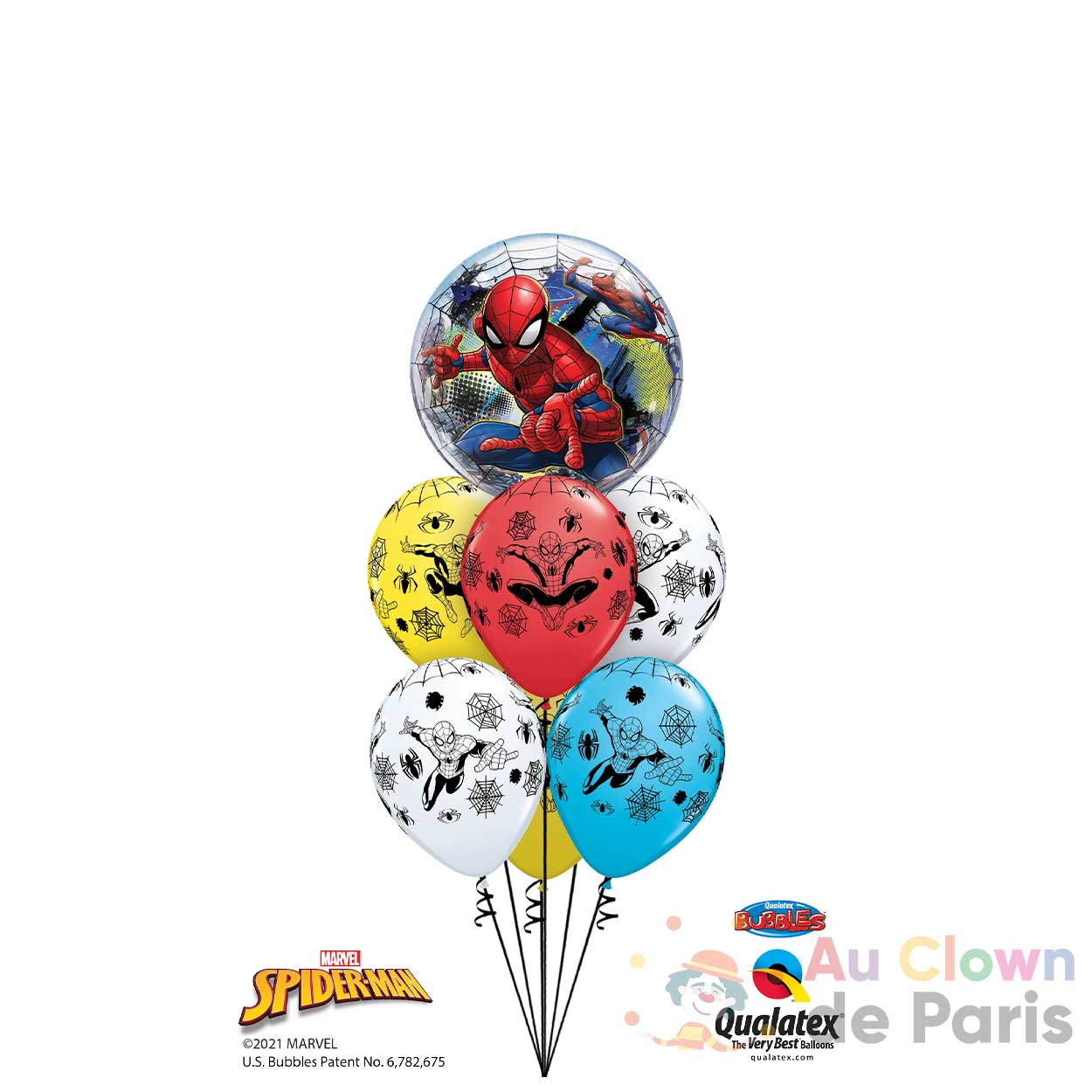 Nouveau Style Ballon De Spiderman Ballon En Hélium Ballons Dessin