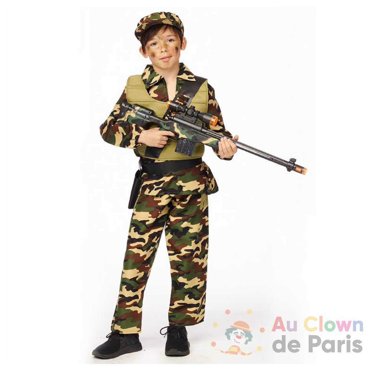 Déguisement militaire enfant - Au Clown de Paris