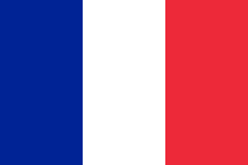 Drapeau France bleu blanc rouge - Au Clown de Paris articles