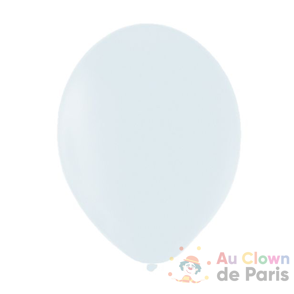 Ballon argent baudruche hélium - Au Clown de Paris