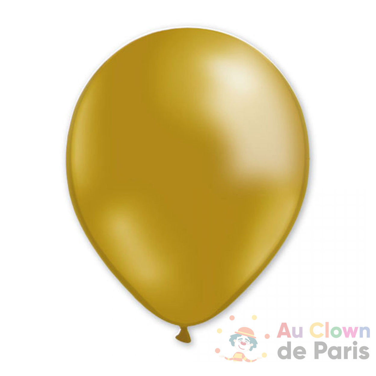 Ballon de baudruche or 7 ans 20cm - Partywinkel