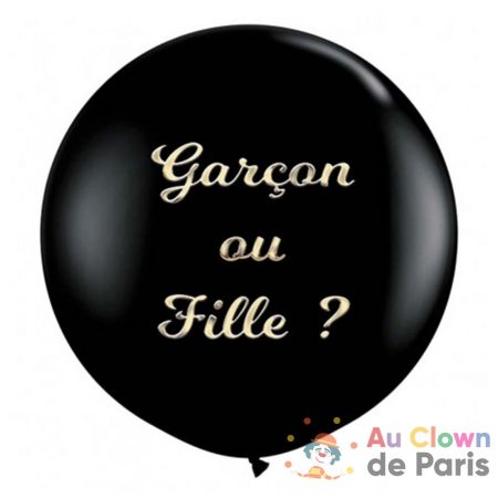 ballon gender reveal garçon