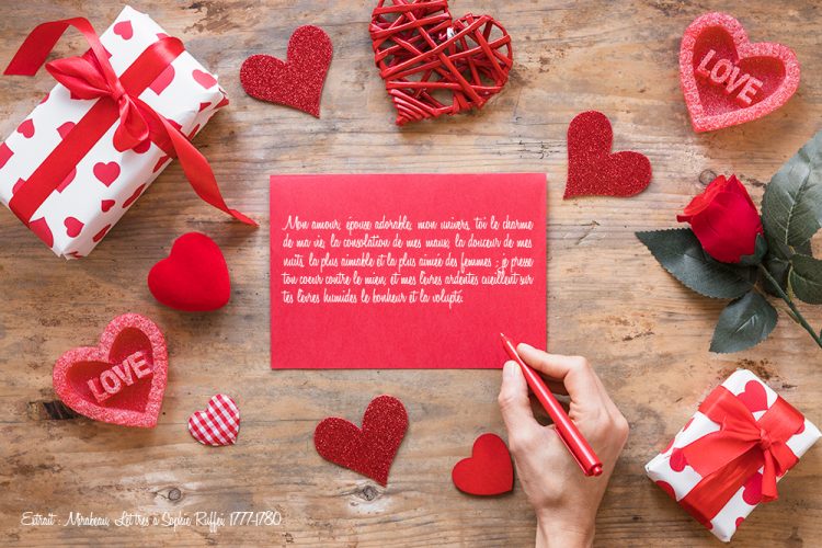 Des petits mots d'amour pour la Saint Valentin