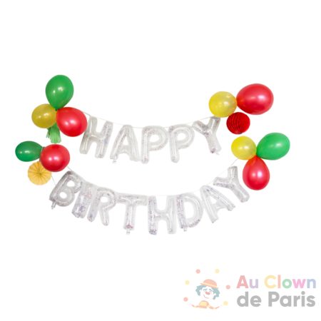 Kit décoration Happy Birthday