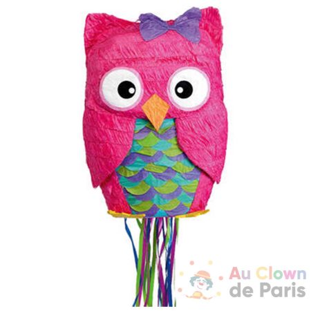 Pinata Chouette rose